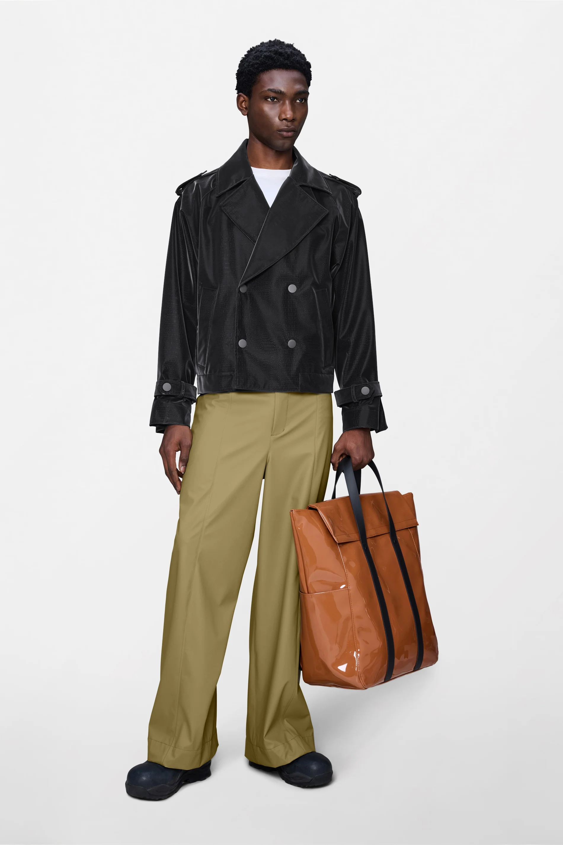 Short Trench Coat - Image 4