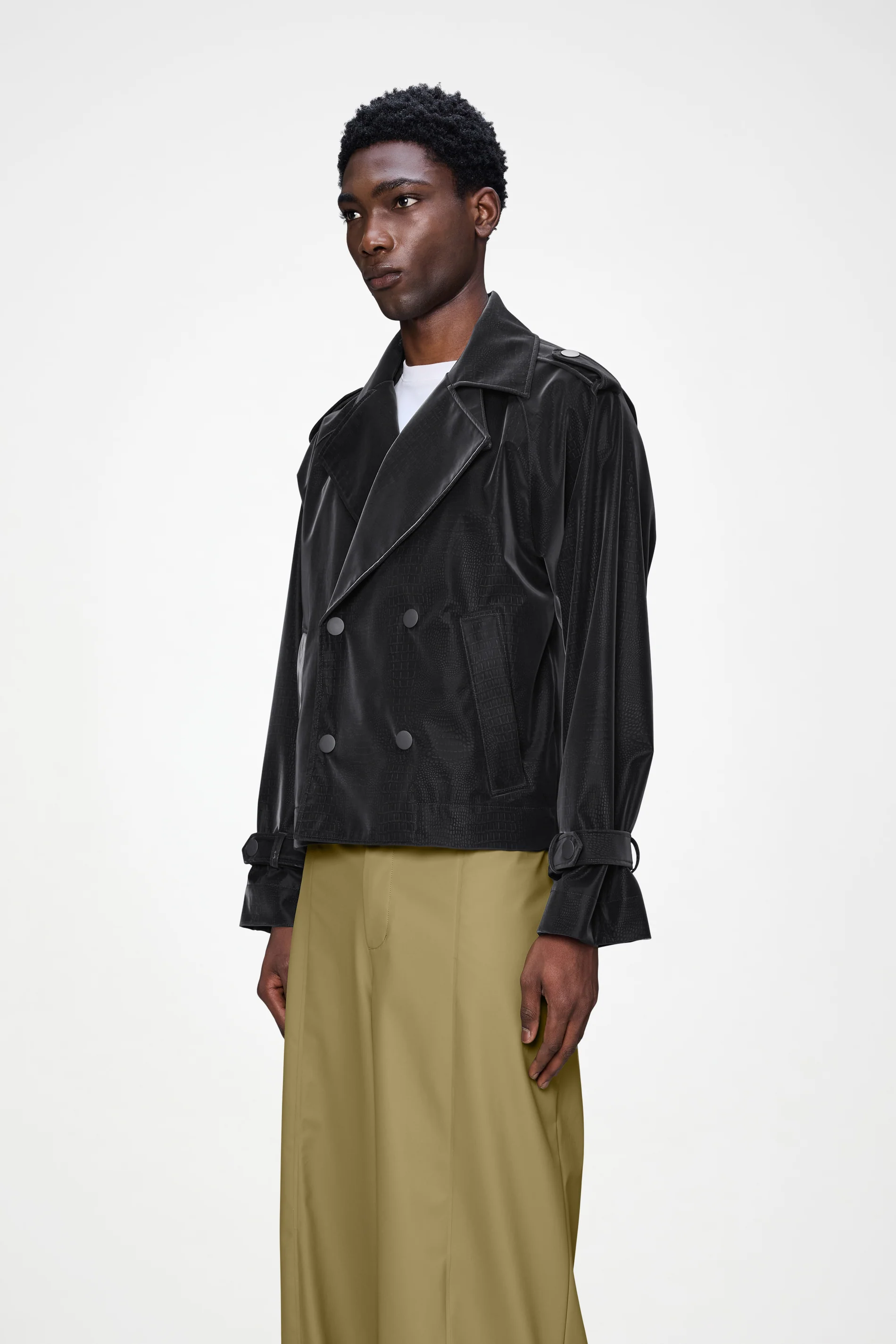 Short Trench Coat - Image 8